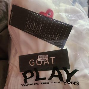 Comme Des Garçons Hoodie Size XL men